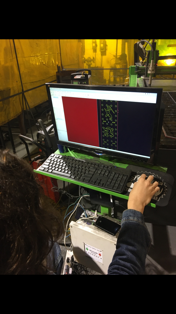 Implementing the CNC has Plasma Cutting