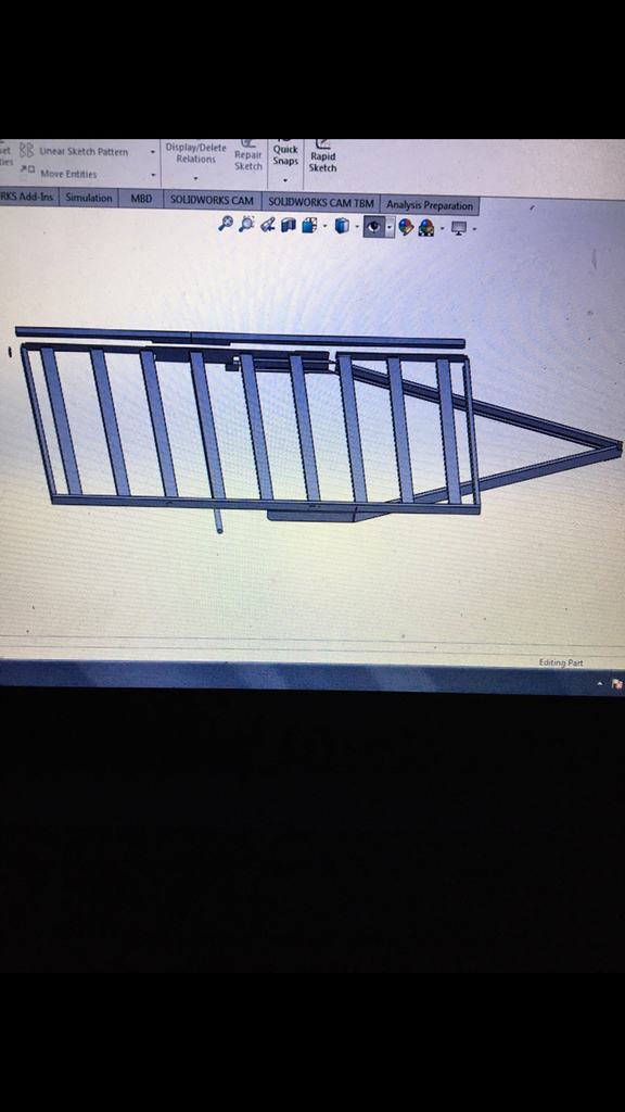Students started using SolidWorks CAD to design their Shop Projects 