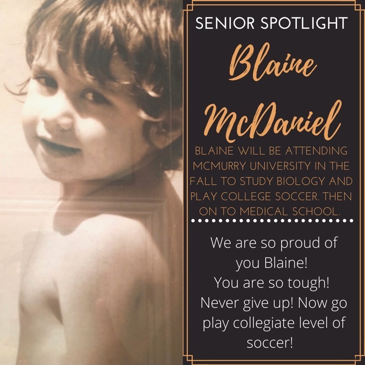 Senior Spotlight!