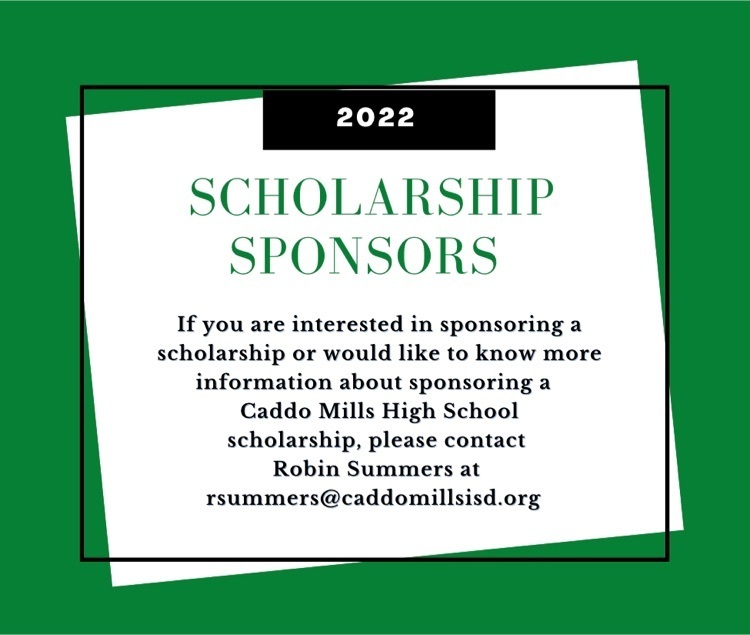 Scholarship Sponsorship! 